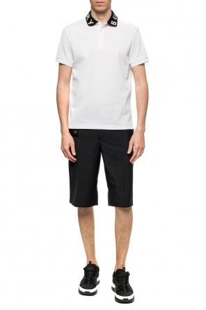 Logo-embroidered polo shirt, zdjęcie 2 Logo-embroidered polo shirt od Burberry